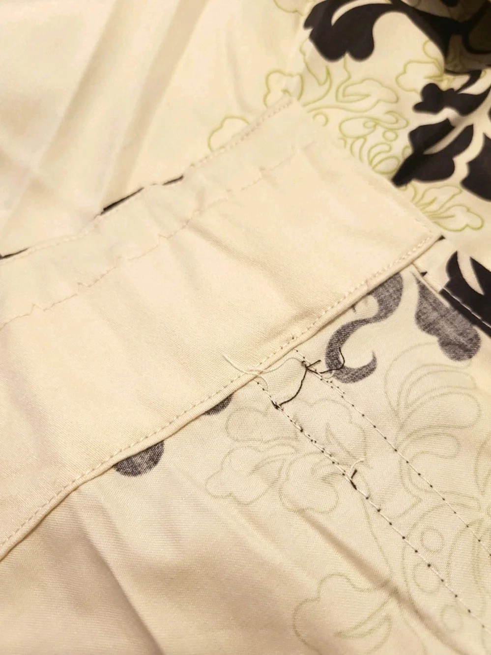 CoCaLo Couture Window Drapes Curtains Nursery Home 2 Panels Velvet Floral